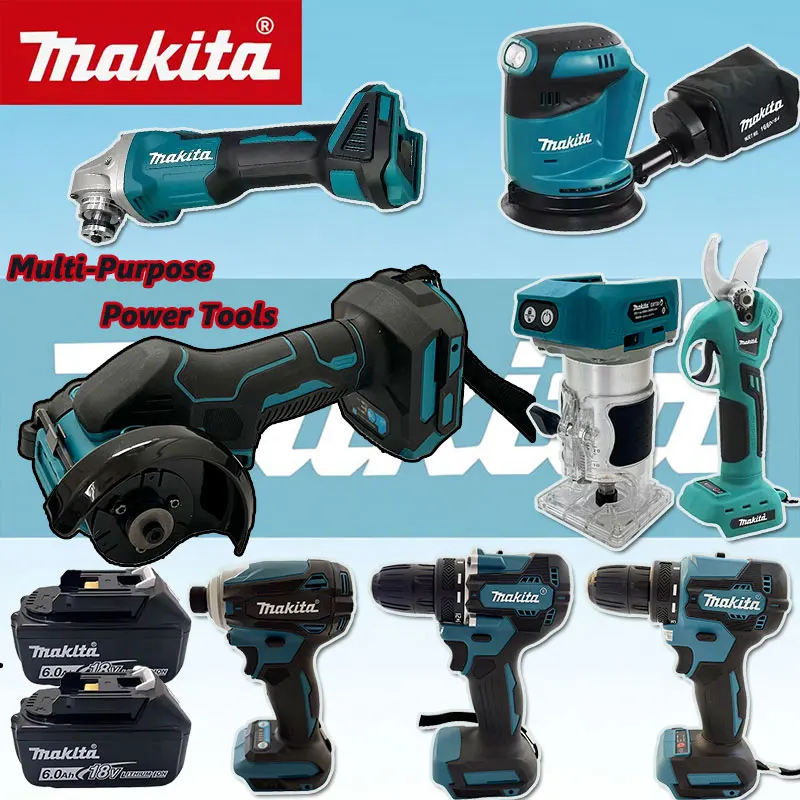 Power Tools Used - Makita Multifunctional Power Tools Handheld Portable