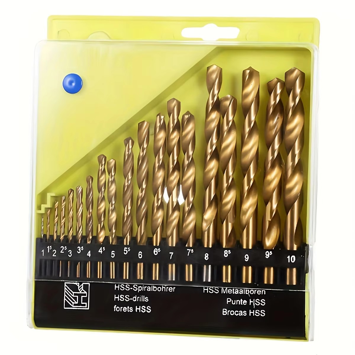 Power Tools Kobalt - 19pcs M35 Cobalt Round Straight Handle