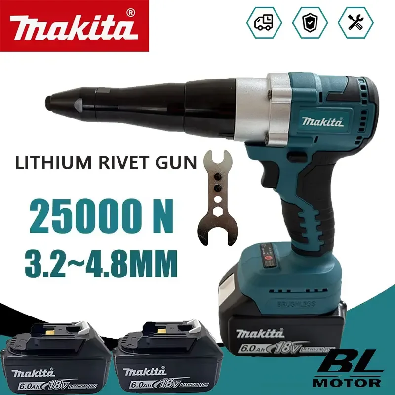 Power Tools Underwater - Makita 25000N Brushless Electric Rivet Gun