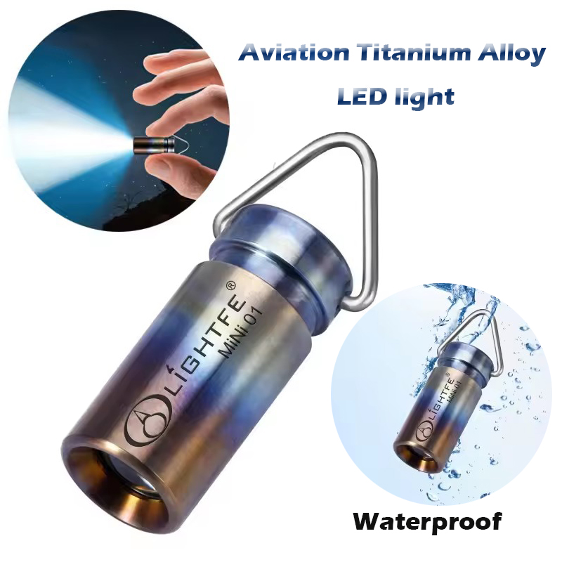 Power Tools Zoom - Aviation Titanium Alloy Waterproof Mini Flashlight