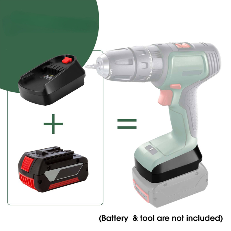 Battery Adapter For Bosch/Dewa - Power Tools Green 评论和价格