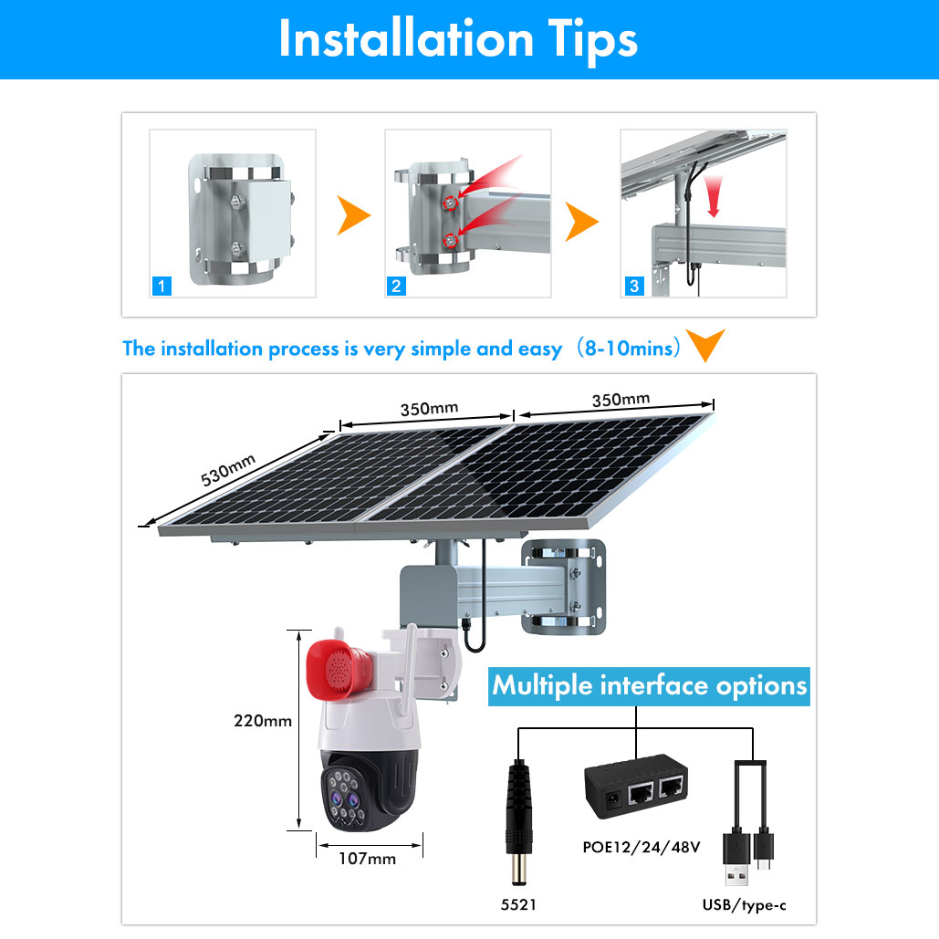 10x Zoom Dual Lens Solar Power - Power Tools Zoom 评论和价格