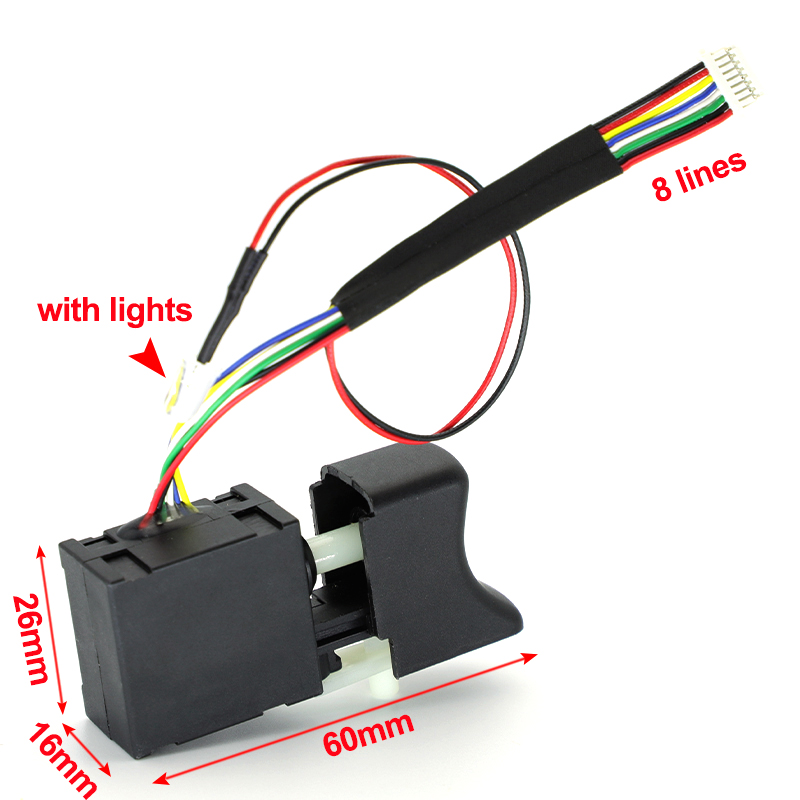 1Pcs Electric Drill Switch Adj - Power Tools Underwater 评论和价格
