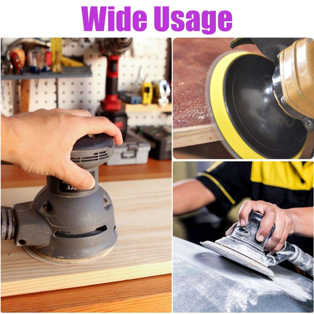 6 Inch 17 Hole Sanding Discs 6 - Random Orbital Sander 评论和价格