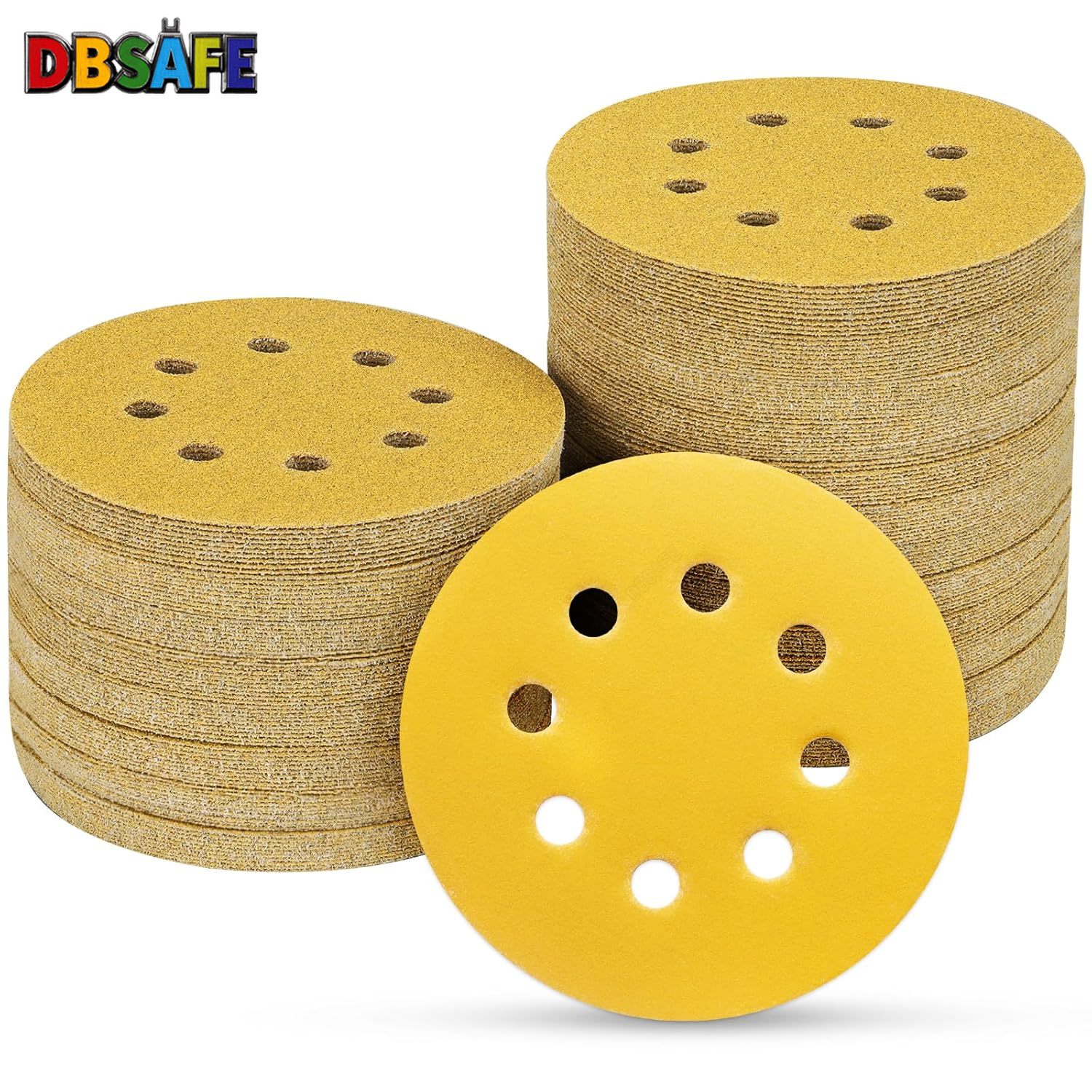 10-100PCS 5 Inch 8 Hole Sandin - Random Orbital Sander 评论和价格