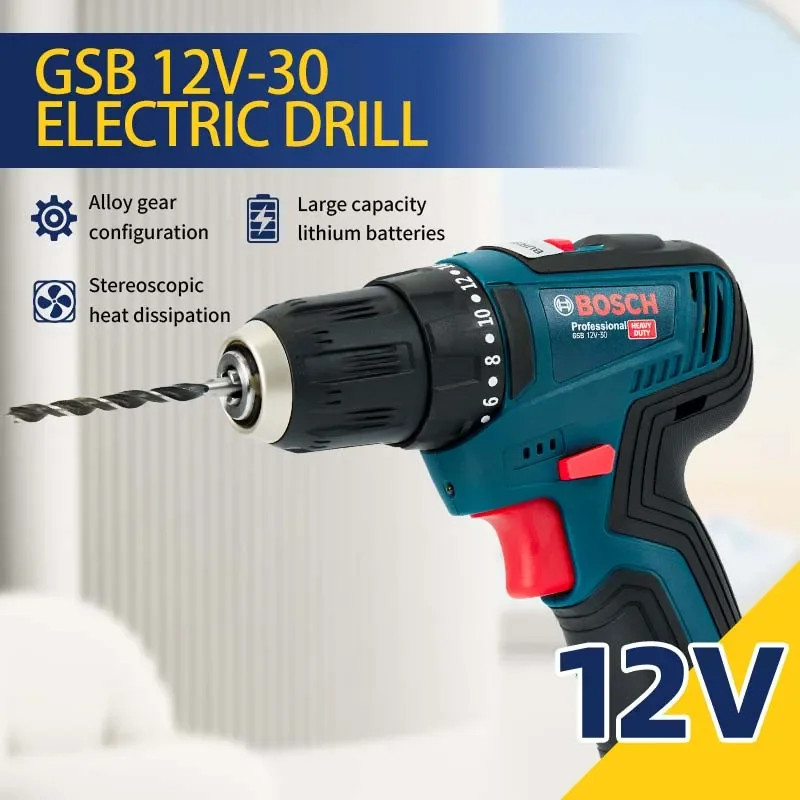 Bosch-GSB 12V-30 Professional  - Power Tools Used 评论和价格
