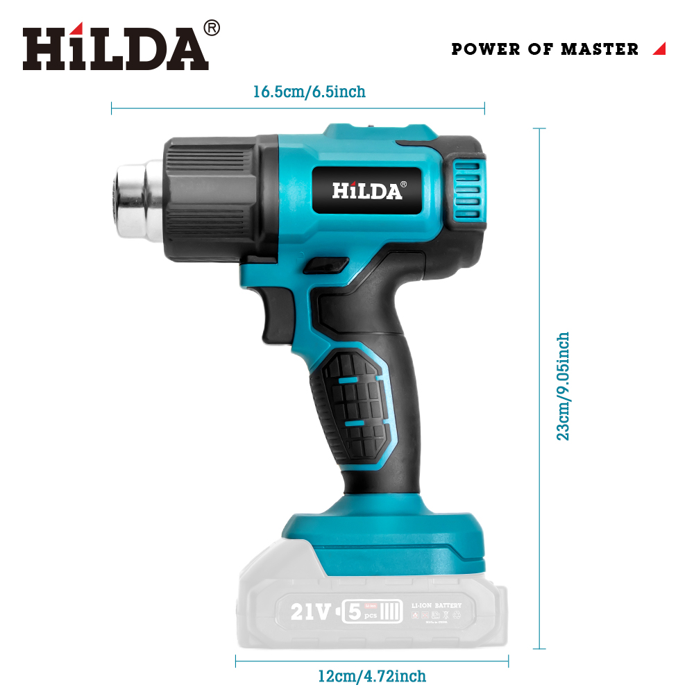 HILDA Handheld Hot Air Gun Adj - Heat Gun Variable 评论和价格