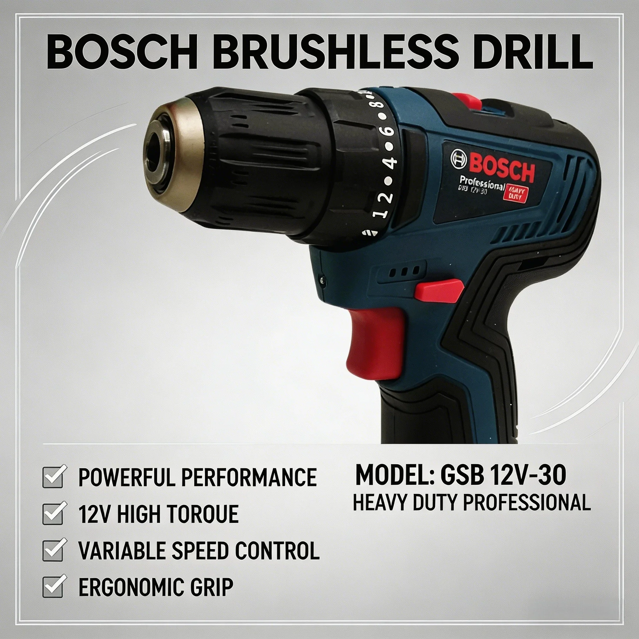 Bosch-GSB 12V-30 Professional  - Power Tools Used 评论和价格