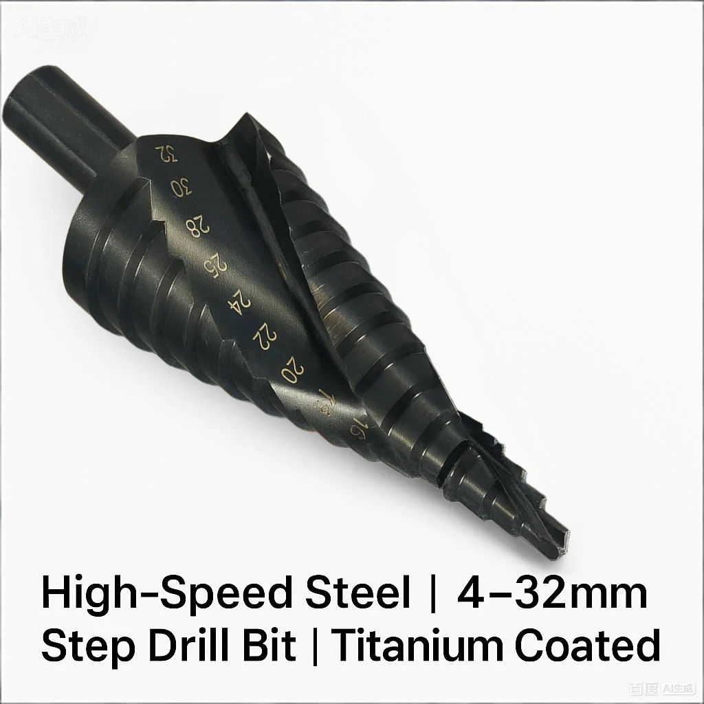 HSS Cobalt Step Drill Bit 4-32 - Power Tools Kobalt 评论和价格