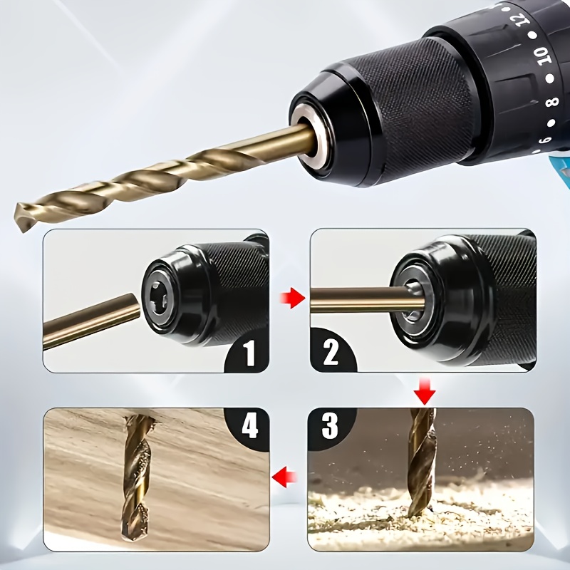 10Pcs 5mm M35 Cobalt Drill Bit - Power Tools Kobalt 评论和价格