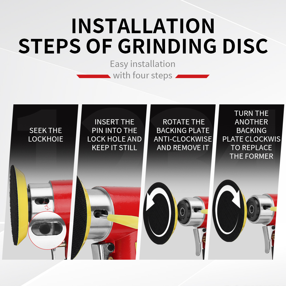 SIFANG Random Orbit Air Sander - Random Orbital Sander 评论和价格