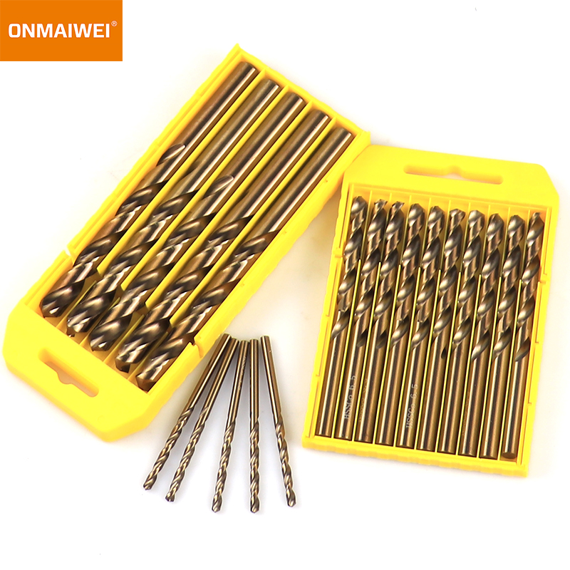 5-10pcs 1-13mm HSS M35 Cobalt  - Power Tools Kobalt 评论和价格