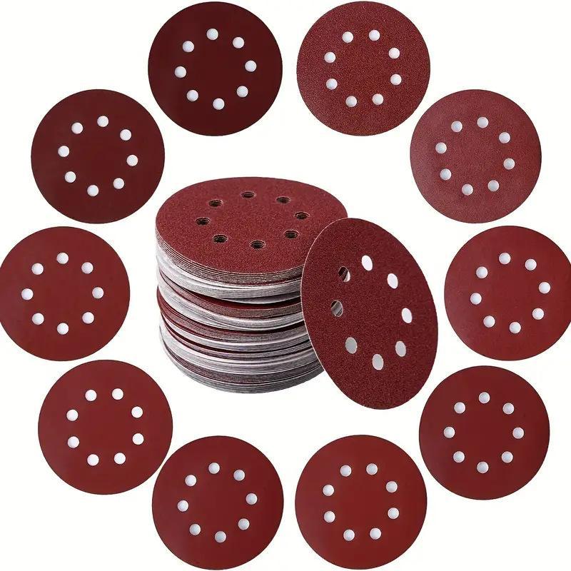 100PCS Sanding Discs 8 Hole Ho - Random Orbital Sander 评论和价格